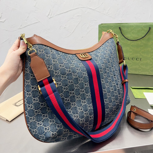 Gucci Mens Womens Bags Shoulder Bag Luxury Brand Ophidia GG shoulder bag in GG Supreme  