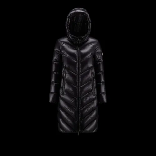 Moncler Design Womens Winter Windprood Down Jackets Keep Warm 90% White Duck Down Long Coats