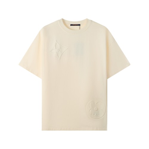 Louis Vuitton Luxury Brand Men Womens Short Sleeve T-Shirt   