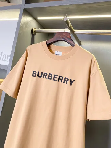 Burberry Luxury Brand Women Mens Short Sleeve T-Shirt Logo Cotton T-shirt   