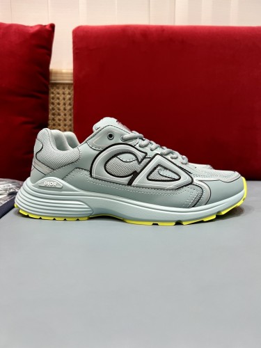 Dior Mens Shoes Sneakers Luxury Brand B30 SNEAKER Mesh and Technical Fabric 3SN279ZND_H000 with Original Box Whatsapp 
