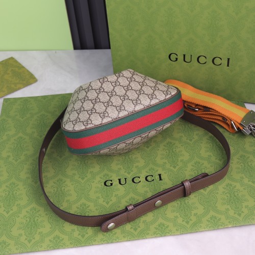 Gucci Womens Bags Shoulder Messenger Bag Luxury Brand Gucci Attache small shoulder bag with Original Box 699409 96GRN 4091