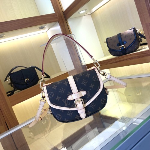Louis Vuitton Womens Bags Shoulder Handbags Luxury Brand Fashion Type Saumur BB M46740 with Original Box  