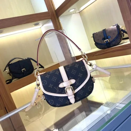 Louis Vuitton Womens Bags Shoulder Handbags Luxury Brand Fashion Type Saumur BB M46740 with Original Box  
