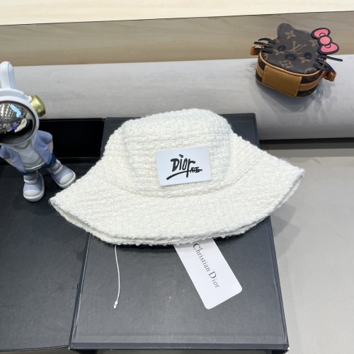 Dior Womens Bucket Hat Luxury Brand Design Dior Cap with Original Box  
