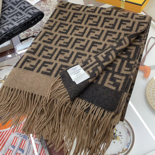 Fendi Scarves Men Womens Fashion Scarf124