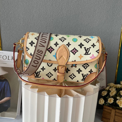 Louis Vuitton Womens Bags Shoulder Bag Luxury Brand Fashion Monogram Empreinte Leather M46584 with Original Box  