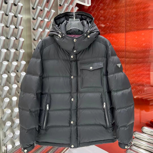 Prada Men Womens Coat Down Jacket Luxury Brand Mens Jacket Top Quality   