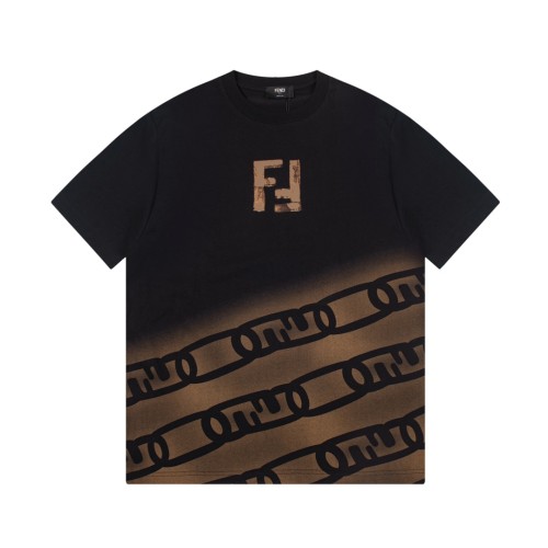 Fendi Luxury Brand Women Mens Short Sleeve T-Shirt   