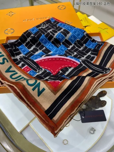 Louis Vuitton Scarves Womens Fashion Scarf with Original Box   