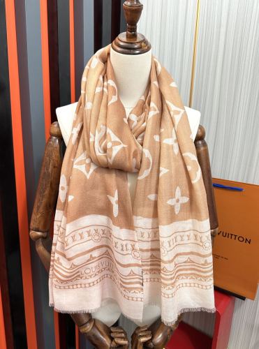 Louis Vuitton Scarves Womens Fashion Scarf with Original Box   