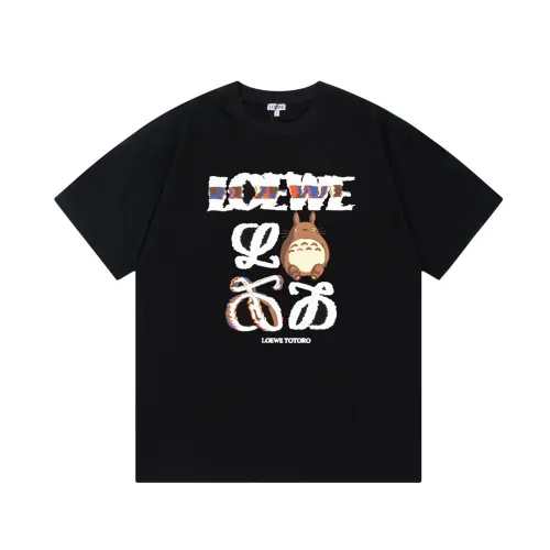 Loewe Luxury Brand Men Womens Short Sleeve T-Shirt   