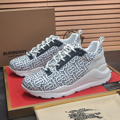 Burberry Men Shoes Fashion Sneakers Luxury Brand Vintage Cotton Sneaker with Original Box Whatsapp 