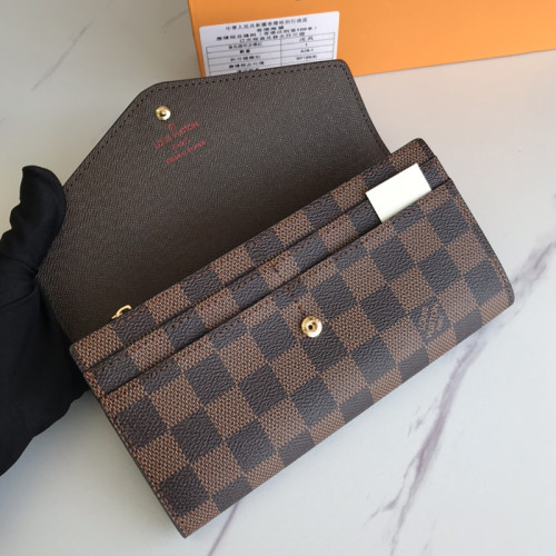 Louis Vuitton Mens Womens Wallets Purse Luxury Brand Designer Zippy WALLET with Original Box M60531
