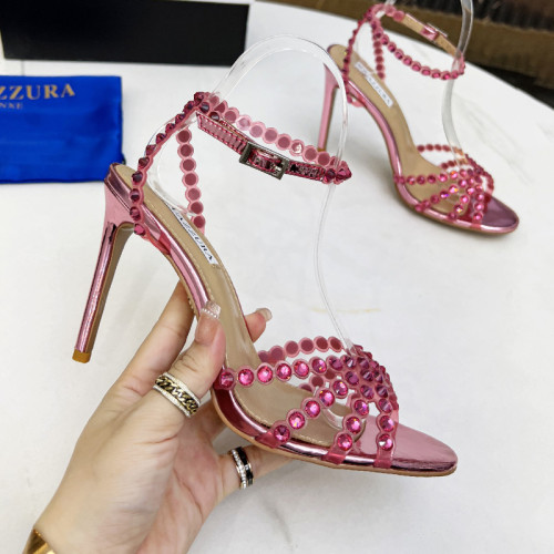 Aquazzura Womens Shoes Pumps Sandals Luxury Brand Tequila Sandal 7cm 10cm Heel with Original Box Whatsapp 