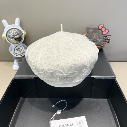 Chanel Womens Hats Luxury Brand Beret Hat with Original Box  