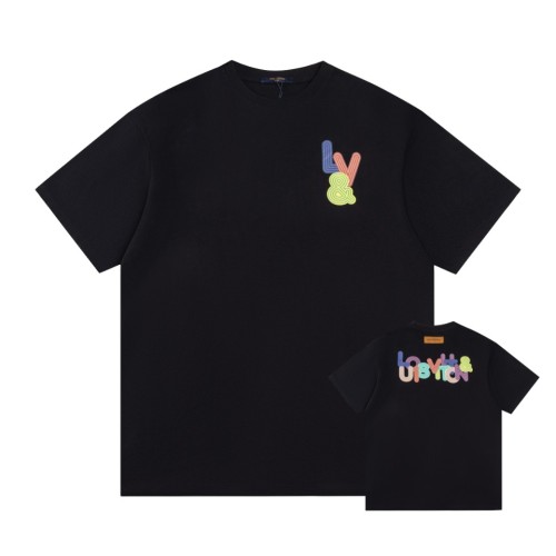 Louis Vuitton Luxury Brand Men Womens Short Sleeve T-Shirt   
