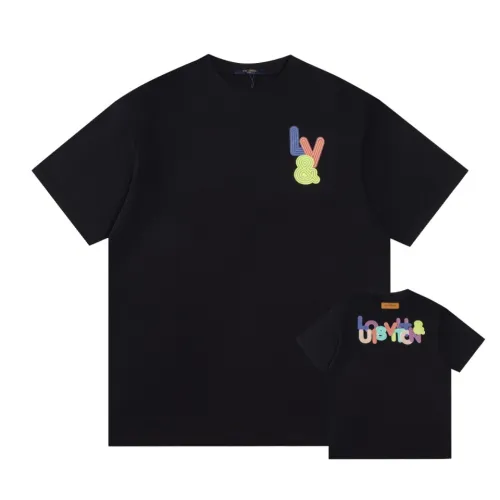 Louis Vuitton Luxury Brand Men Womens Short Sleeve T-Shirt   