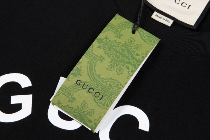 Gucci Luxury Brand Women Mens Short Sleeve T-Shirt COTTON JERSEY 'GUCCI FIRENZE 1921' T-SHIRT   