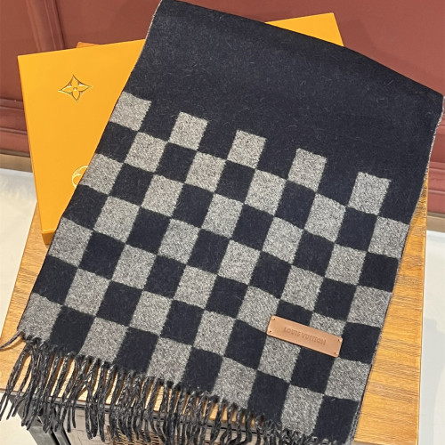 Louis Vuitton Scarves Men Womens Fashion Scarf with Original Box   