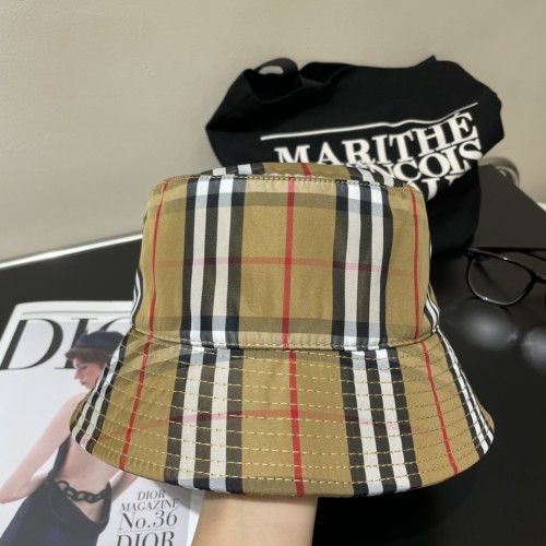 Burberry Womens Mens Cap Bucket Hat Luxury Brand with Original Box  