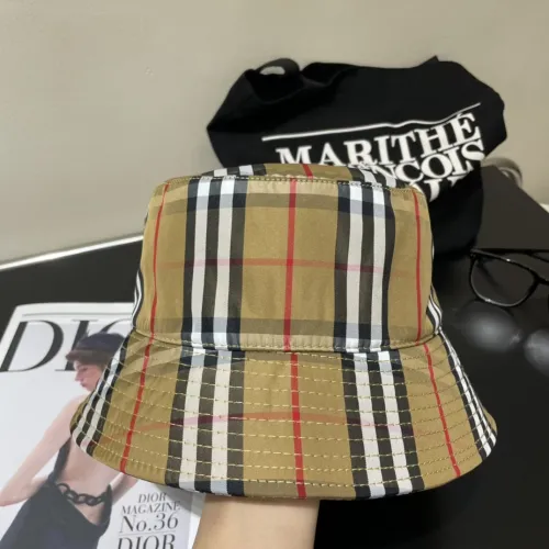 Burberry Womens Mens Cap Bucket Hat Luxury Brand with Original Box  