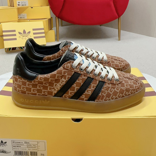 Gucci Adidas Gazelle Womens Shoes Sneakers Luxury Brand adidas x Gucci Gazelle sneaker with Original Box Whatsapp 