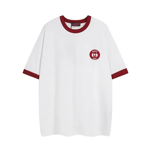 Gucci Luxury Brand Women Mens Short Sleeve T-Shirt COTTON JERSEY T-SHIRT 795939 XJGRG 9692   
