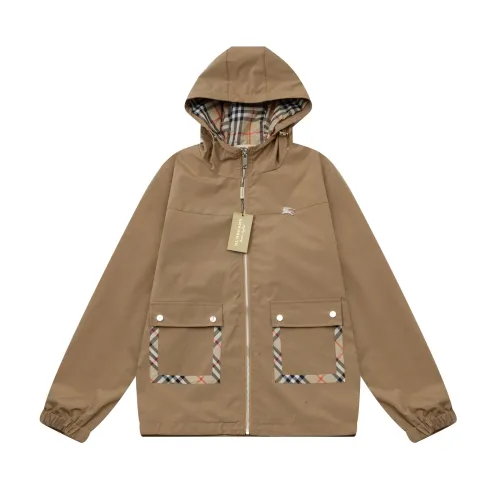 Burberry Women Mens Coat Hoodie Luxury Brand Mens Jacket Top Quality   