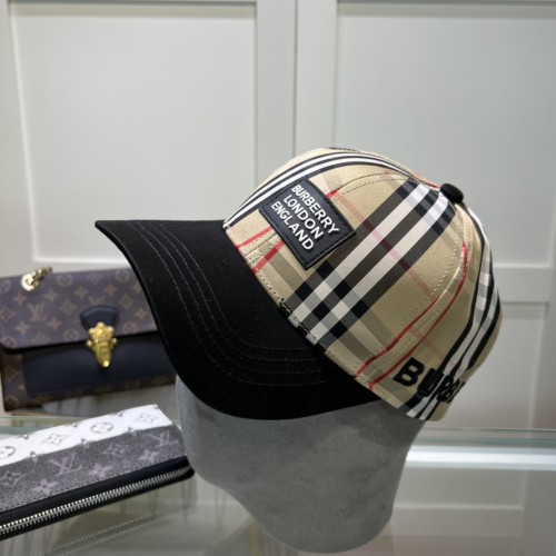 Burberry Womens Mens Cap Baseball Hat Luxury Brand with Original Box  