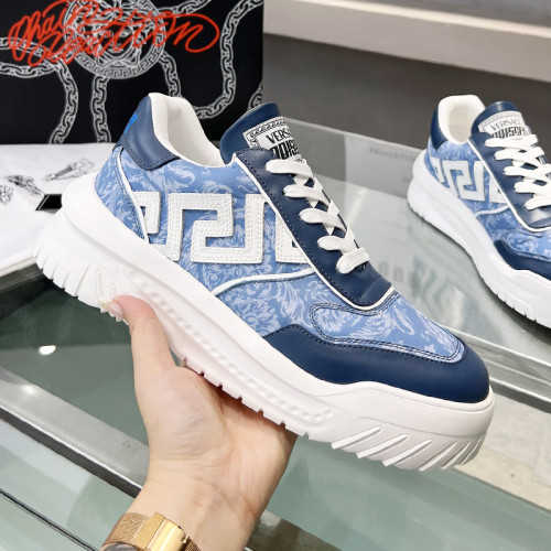 Versace Men Shoes Fashion Sneakers Luxury Brand Top Quality Breathable Versace Odissea Sneaker with Original Box whatsapp  