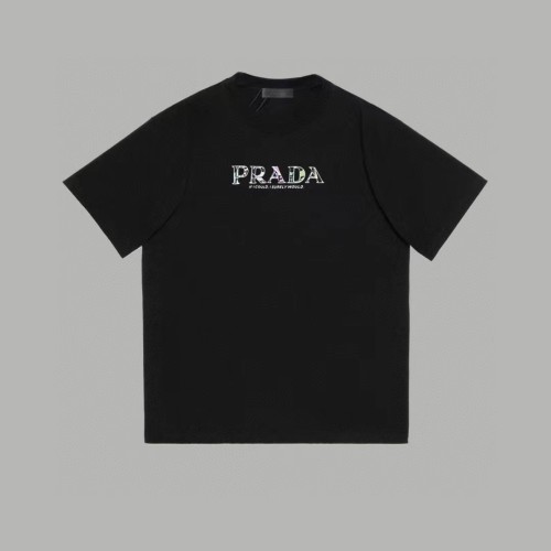 Prada Luxury Brand Men Womens Short Sleeve T-Shirt T shirts   