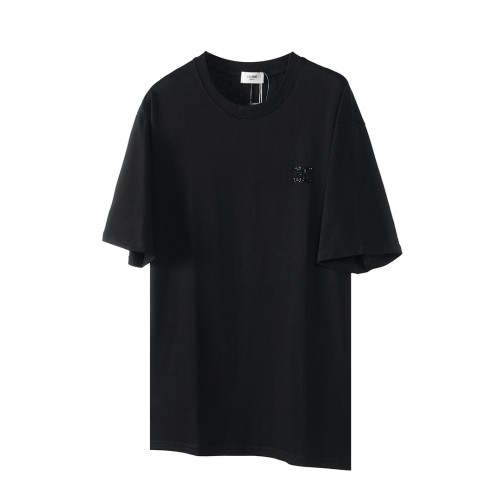 Celine Luxury Brand Women Mens Short Sleeve T-Shirt   