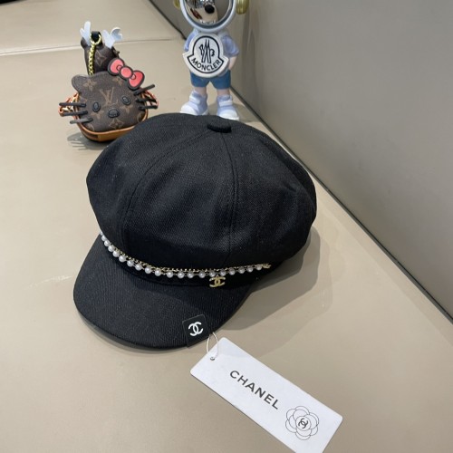 Chanel Womens Hats Luxury Brand Beret Hat with Original Box  