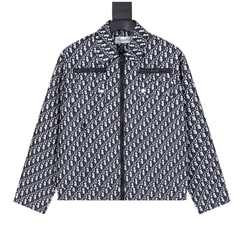 Dior Men Womens Coat Jackets Luxury Brand Mens Denim Jacket Top Quality   