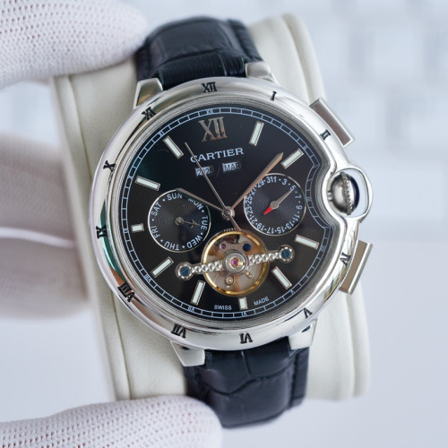 Cartier Mens Watch Luxury Brand Design Fashion Type with Original Box