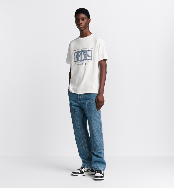 Doir Luxury Brand Women Mens Short Sleeve T-Shirt   