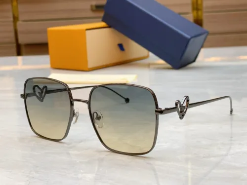 Louis Vuitton Sunglasses Luxury Brand Men Womens Sunglasses with Original Box  Z1879U