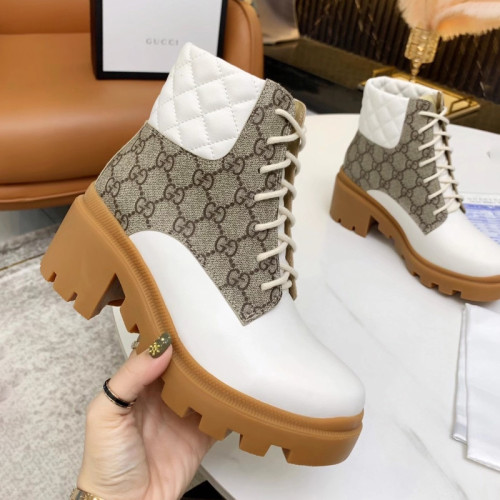 Gucci Women Shoes Boots Luxury Brand Fashion Women's ankle boot with Double G with Original Box Whatsapp 