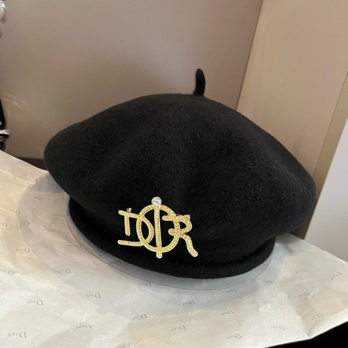 Dior Womens Beret Hat Luxury Brand Design Dior Cap with Original Box  