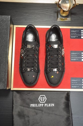 Philipp Plein Men Shoes Sneakers Low Top Sneaker Fashion Design Luxury Brand Trainer Predator TM with Original Box Whatsapp 