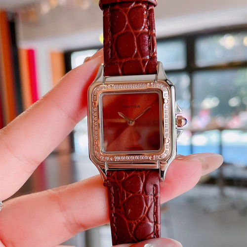 Cartier Womens Watch Luxury Brand Design Fashion Type with Original Box
