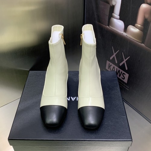 Chanel Womens Shoes Boots Luxury Brand Design with Original Box Women Fashion Ankle Boots Booties 5cm Heel