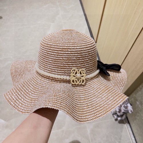 Loewe Womens Straw Hat Luxury Brand Design Loewe Hats with Original Box  