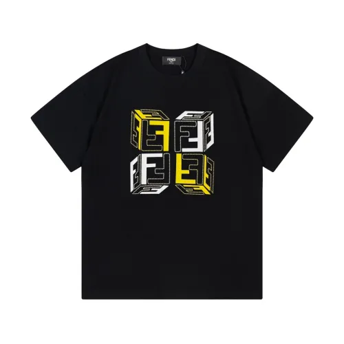 Fendi Luxury Brand Women Mens Short Sleeve T-Shirt   