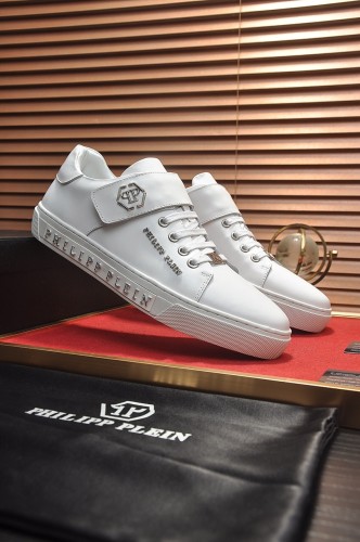 Philipp Plein Men Shoes Sneakers Low Top Sneaker Fashion Design Luxury Brand Trainer Predator TM with Original Box Whatsapp 