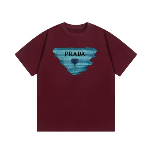 Prada Luxury Brand Men Womens Short Sleeve T-Shirt T shirts   