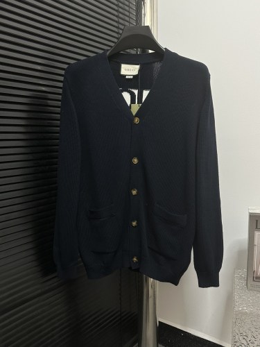 Gucci Cardigan Men Womens Knit Cardigan Luxury Brand Womens Knitwear Top Quality   