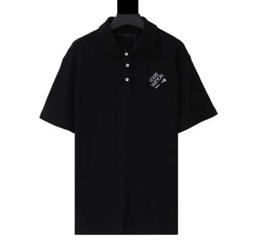 Louis Vuitton Luxury Brand Men Womens Short Sleeve T-Shirt Polo Shirt   