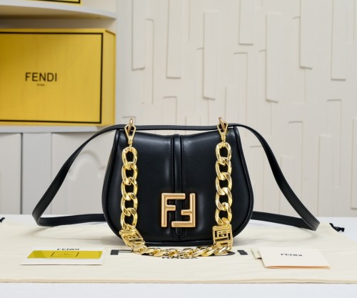 Fendi Womens Bag Shoulder Bags Luxury Brand Fendi C‘mon Fashion Bags for Women with Original Box  